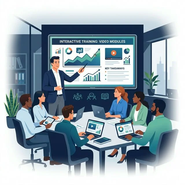 Filmy Szkoleniowe dla Korporacji — Jak Wideo Rewolucjonizuje Onboarding i Training