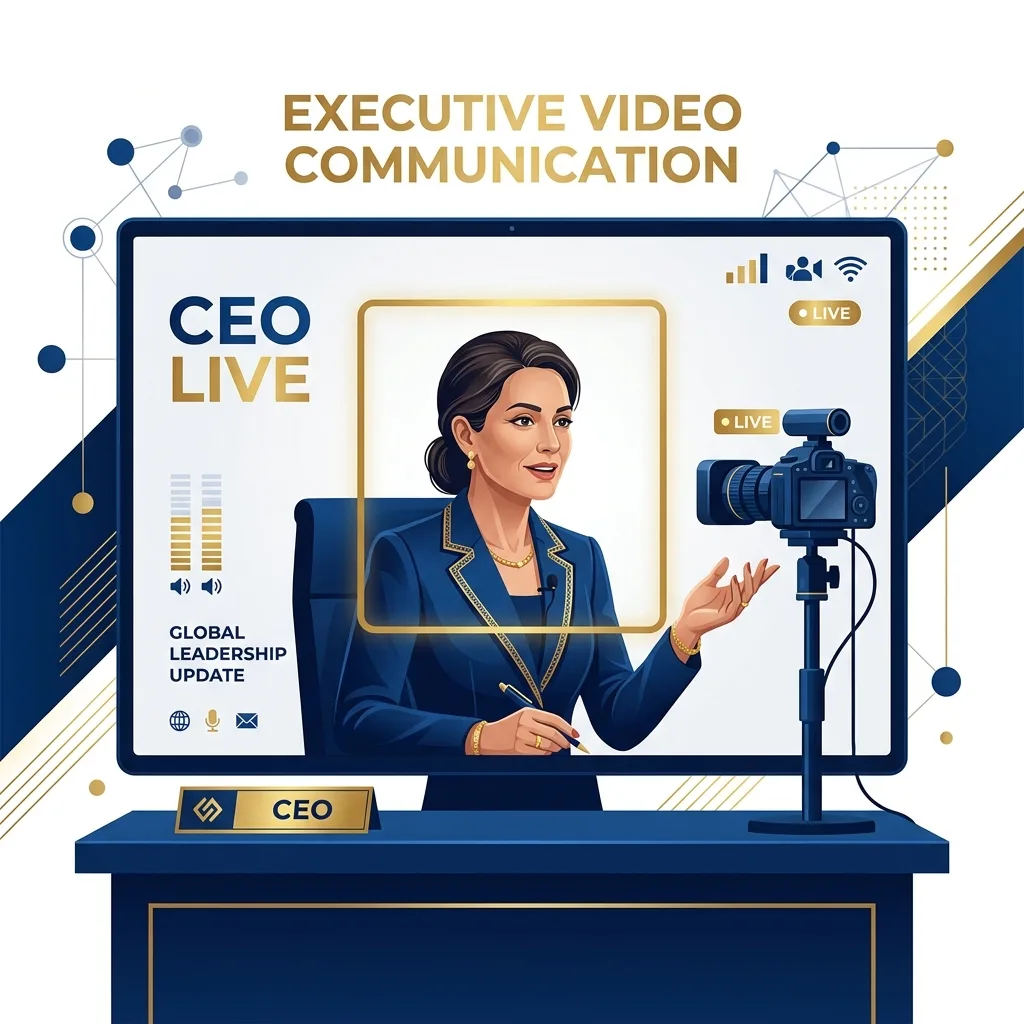 Executive Video Communication — How to Build Leadership Authority